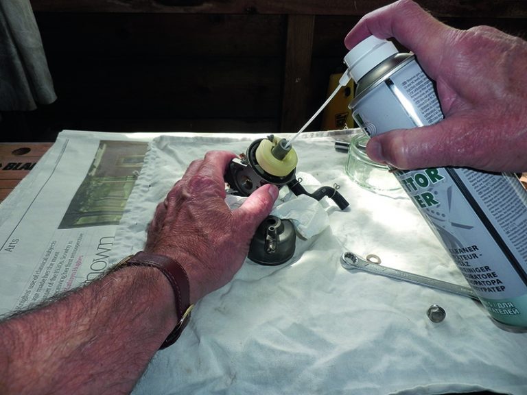 How to clean an outboard motor carburettor stepbystep Practical