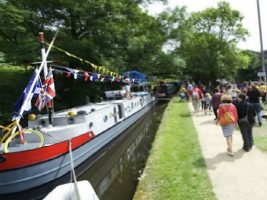 People at the ISW Festival of Water along the river Ouse