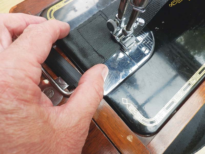 20 - Sewing in buckle