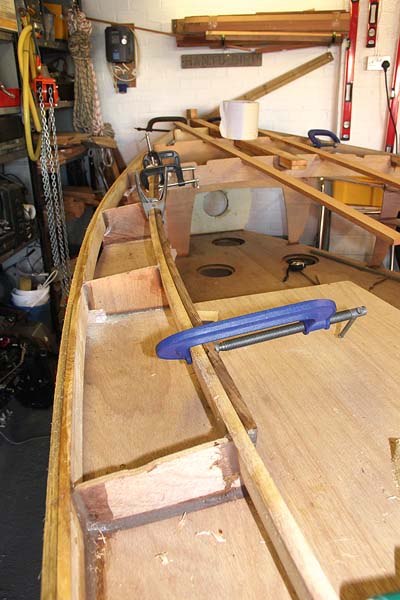 7. Scarf joints and stringers - Practical Boat Owner