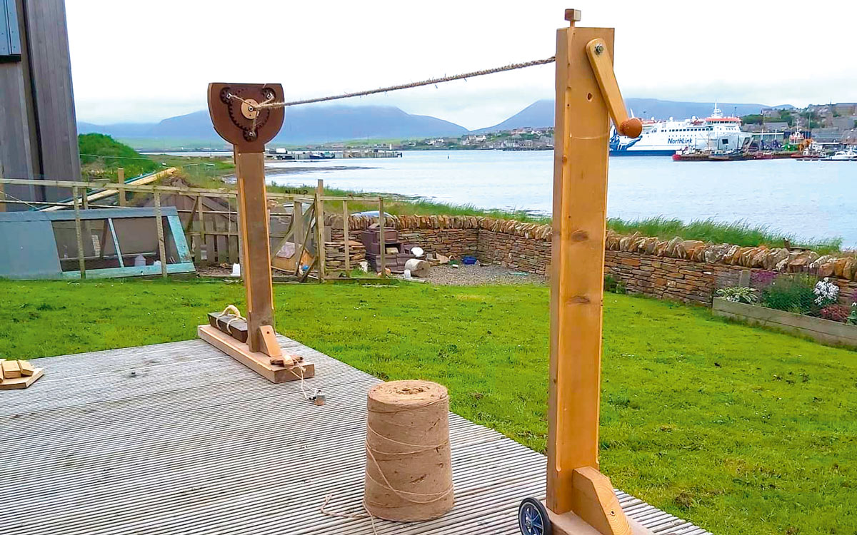 How to make rope Twist your own lines with a traditional ropewalk device