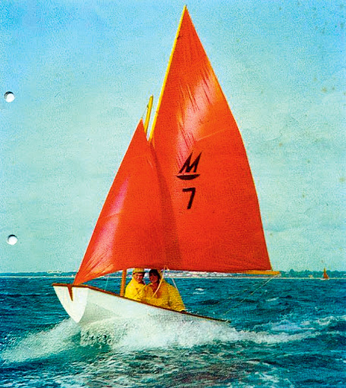 Learning to sail in a Mirror dinghy built from a kit the hard way