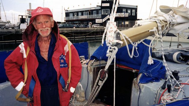 Corinthian sailor Les Powles. Credit: Peter Smailes/ PPL Photo Agency