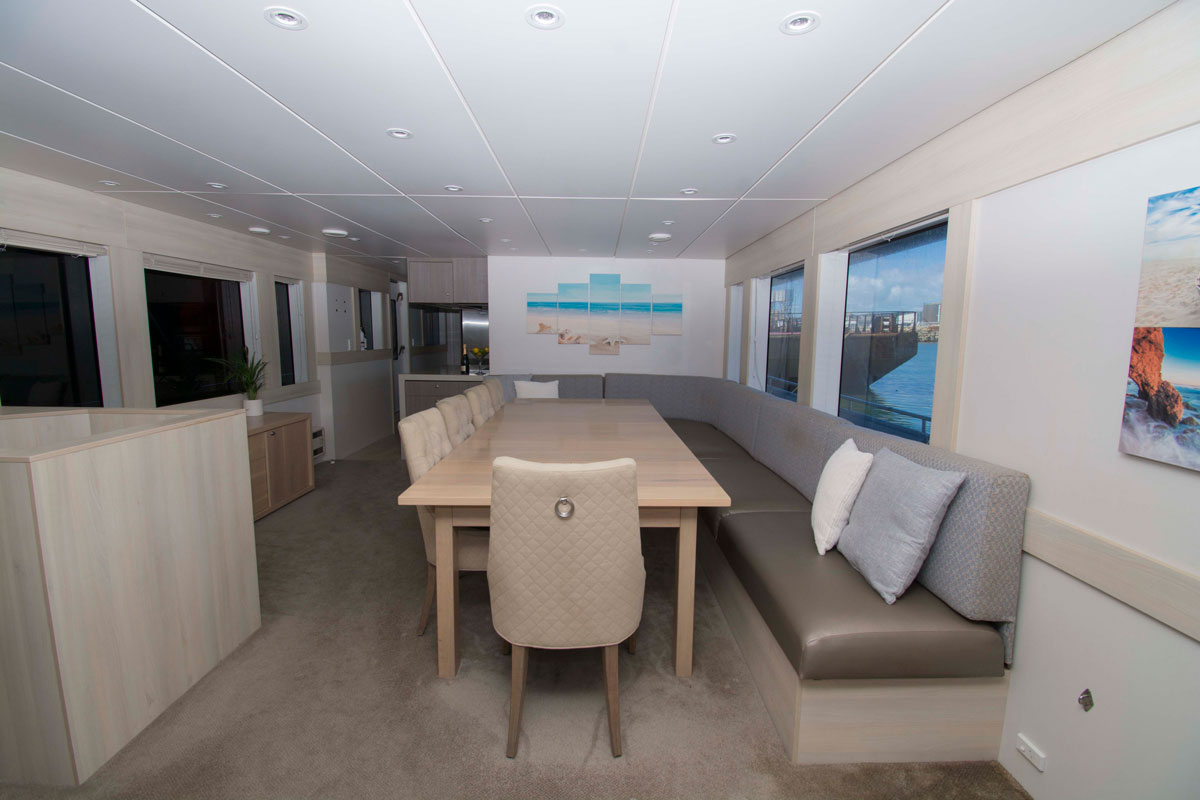 MY Kahu, the 120ft expedition yacht, interior