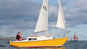 PBO276.col_clivesboats_2pg.corribee-mk2_2awnfem_alamy