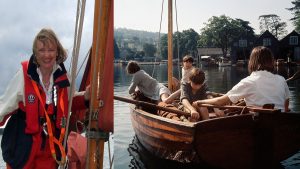 Sophie Neville, starred as Titty in the original Swallows and Amazons and will appear at the 2022 Southampton Boat Show