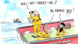 Marry-me! Jake Kavanagh cartoon