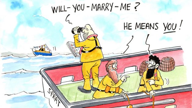Marry-me! Jake Kavanagh cartoon