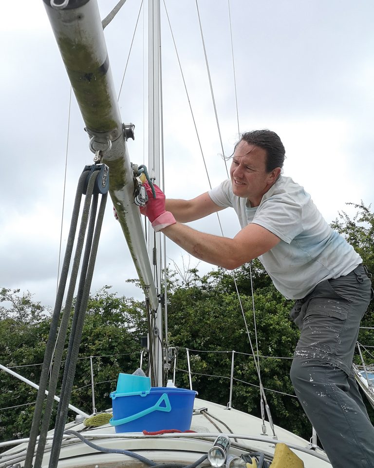 Boat polishing tips How we got the PBO Project Boat’s topsides gleaming