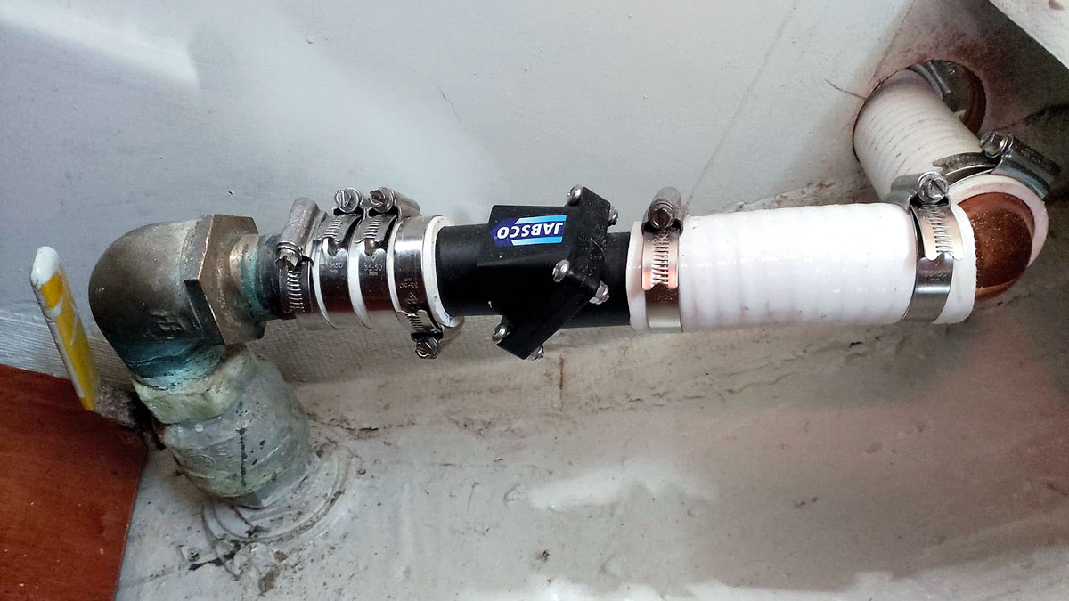 Holding tank installation for under £500 Practical Boat Owner