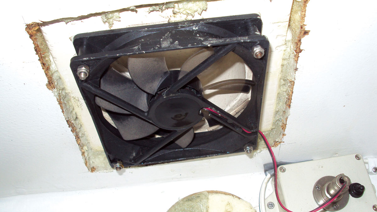 Boat condensation One solution for keeping your boat dry