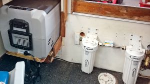 A DIY watermaker on a yacht