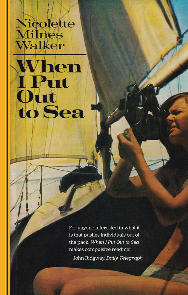 Book jacket of When I put out to sea