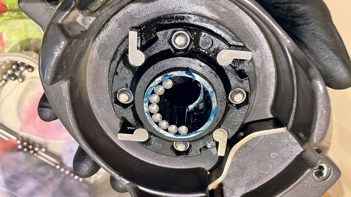 Inmast roller furling problems how to rebuild a Seldén furling