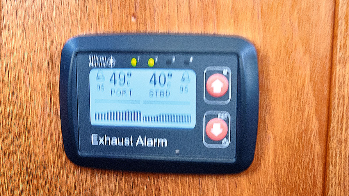 Boat exhaust temperature alarm how to fit one to your boat Practical