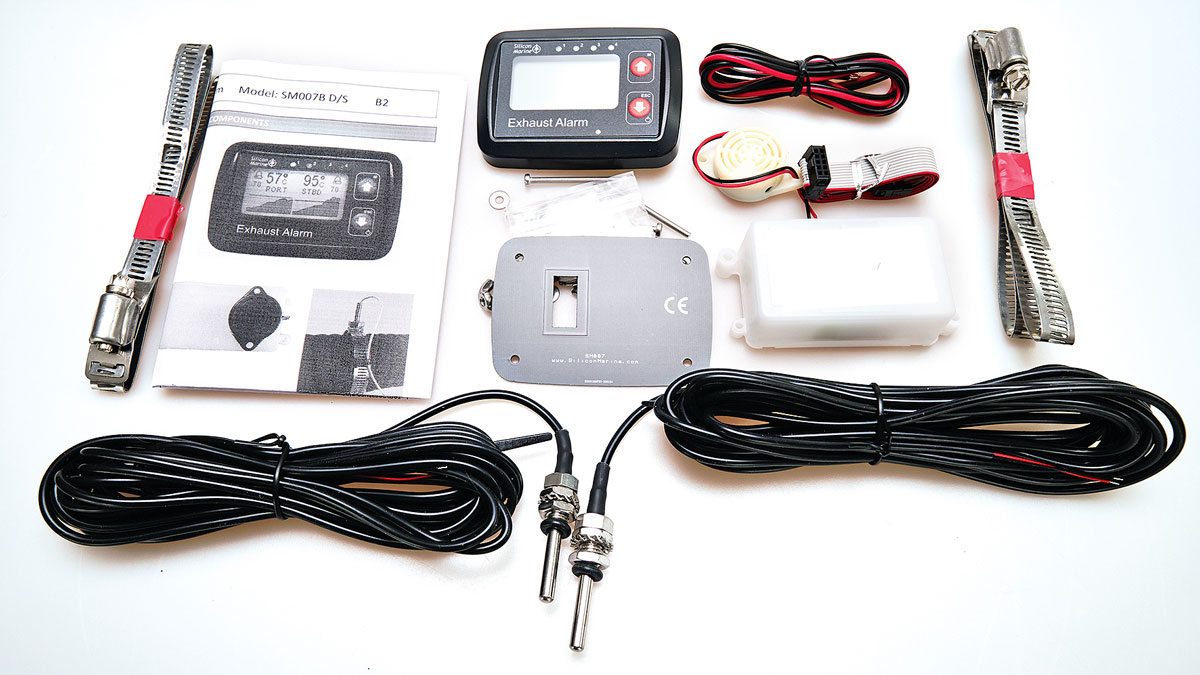 Boat exhaust temperature alarm how to fit one to your boat Practical