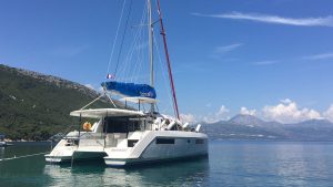 Sunsail 404 Premier catamaran, Wetterants