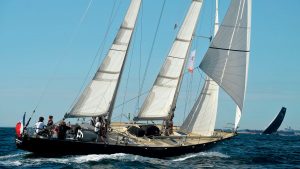 Pen Duick IV will be one of five former Whitbread Race boats taking part in the 2023 Ocean Globe Race. The boat is sailing