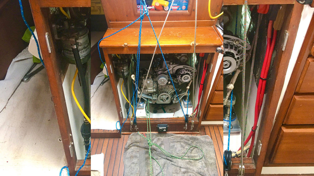 Boat engine mount replacement step by step guide Practical Boat Owner