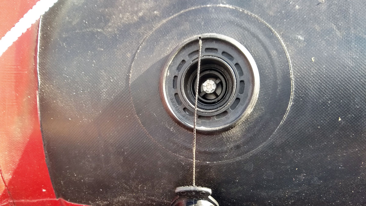 Inflatable boat valve replacement step by step Practical Boat Owner