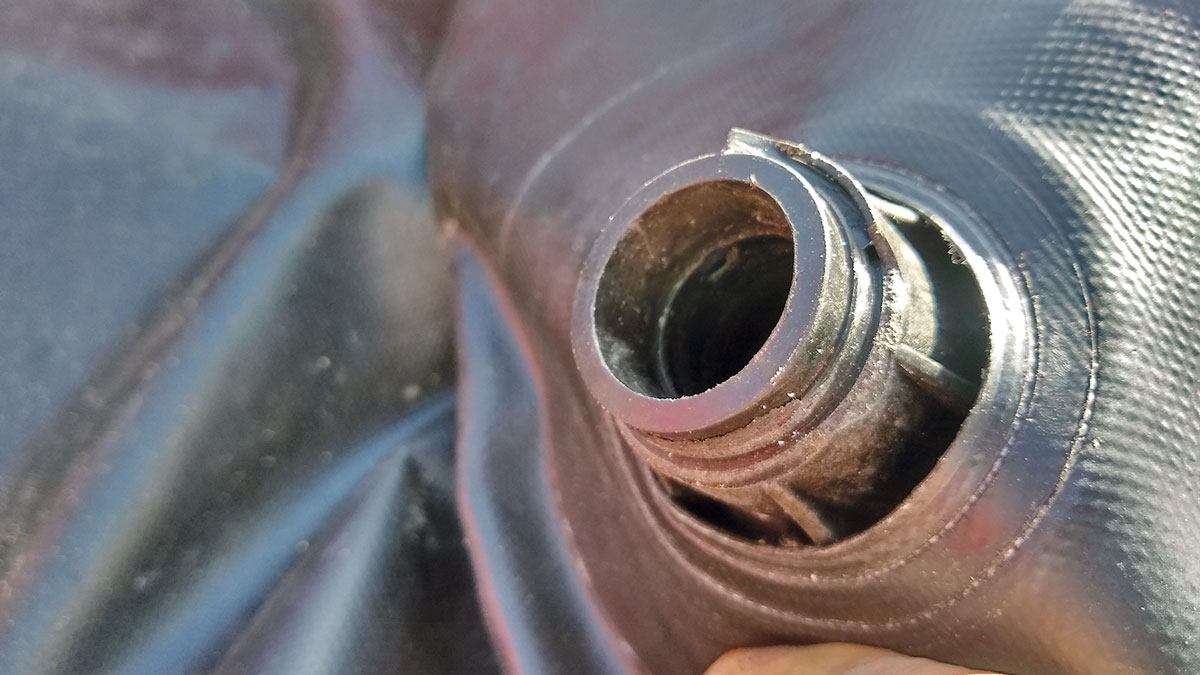 Inflatable boat valve replacement step by step Practical Boat Owner