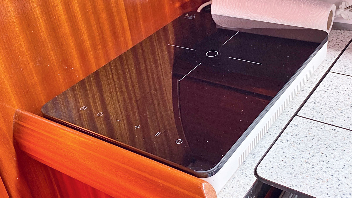 IKEA Tillreda portable induction hob reader tested Practical Boat Owner