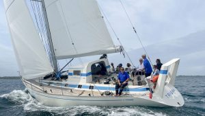 The french team, Triana in the Ocean Globe Race