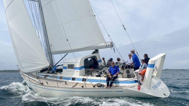 The french team, Triana in the Ocean Globe Race