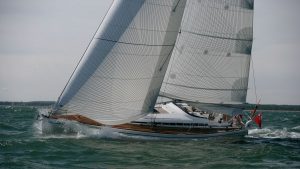An Arcona 460 yacht sailing