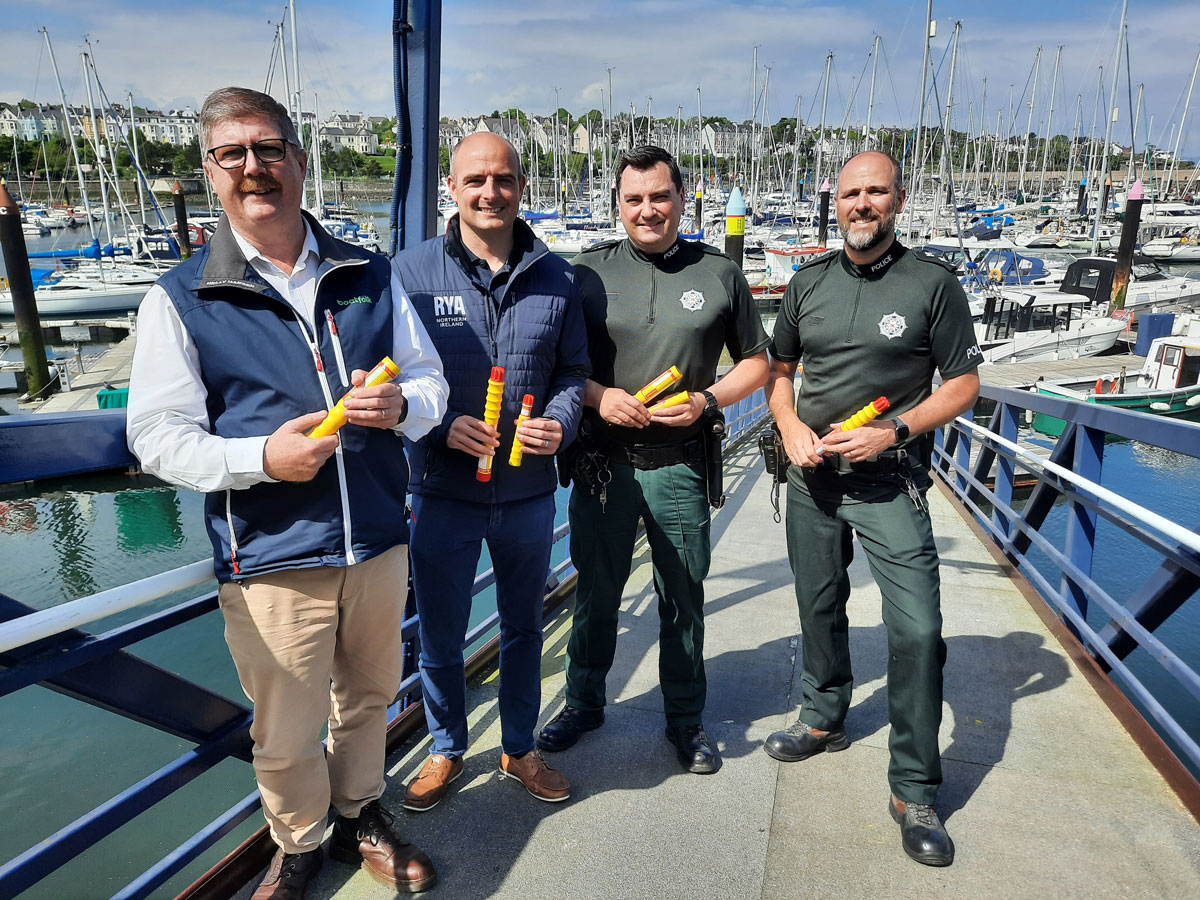 Chance for Northern Ireland boaters to get rid of expired marine flares