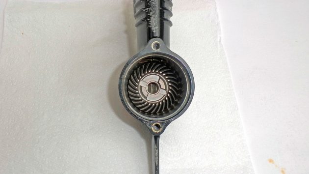 A forward gear from an engine