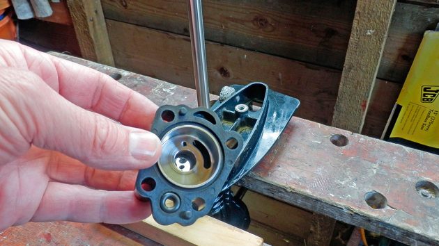 Impeller case for an outboard motor