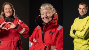 The three British skippers taking part in the 2024 Vendee Globe