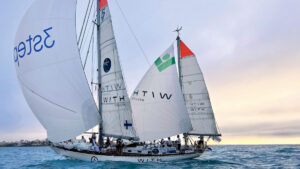 The yacht, Galiana withSecure sailing