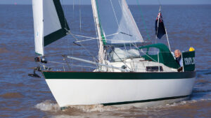 A Frances 26 being sailed