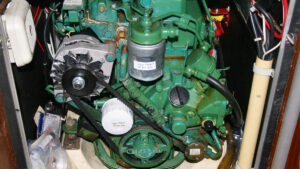 A boat engine
