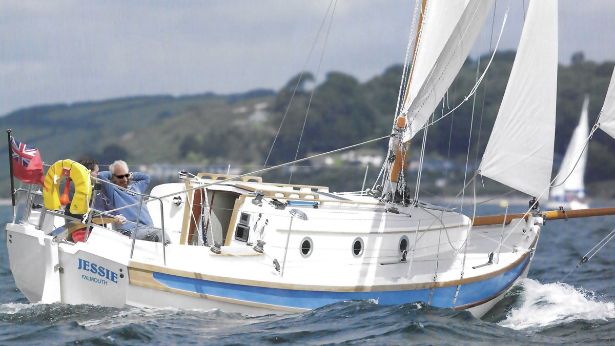 The Cornish Crabbers Cornish Crabber 26 boat sailing