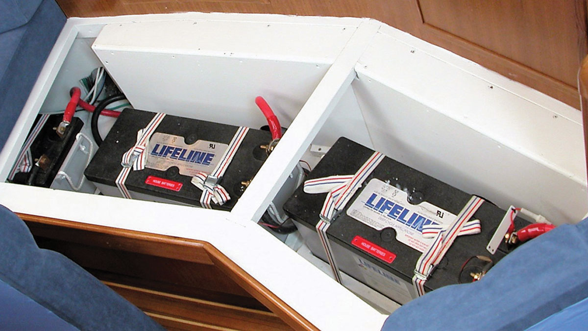 A battery not holding a charge