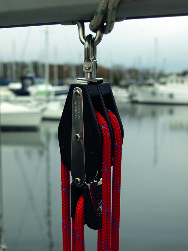 rigging on a boat