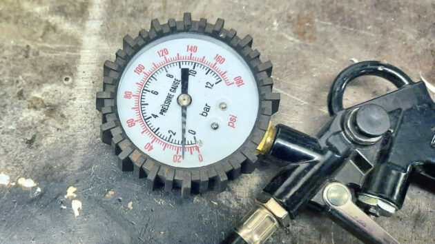 A pressure tester