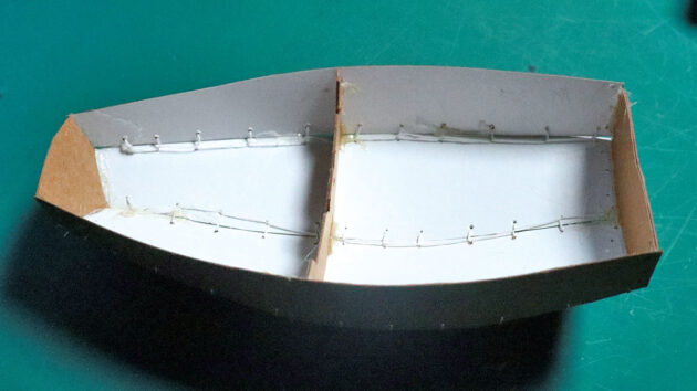 A model of a boat