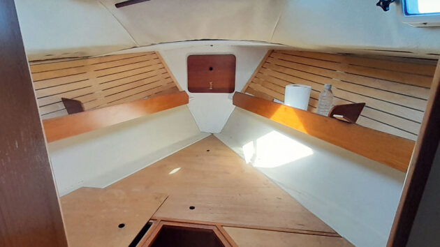 Forecabin of a boat