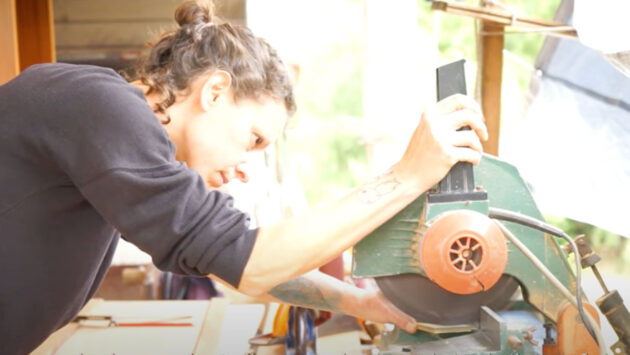 The documentary focusses on the work of women in boatbuilding in Italy. Credit: Women in Boatbuilding