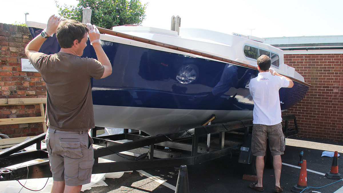 Rubbing strakes refurbishment: step-by-step guide - Practical Boat Owner
