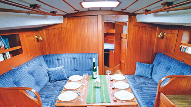 centre cockpit sailboat