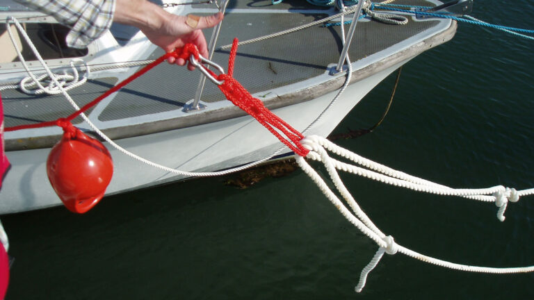 Rigging pile mooring pick-up lines - Practical Boat Owner