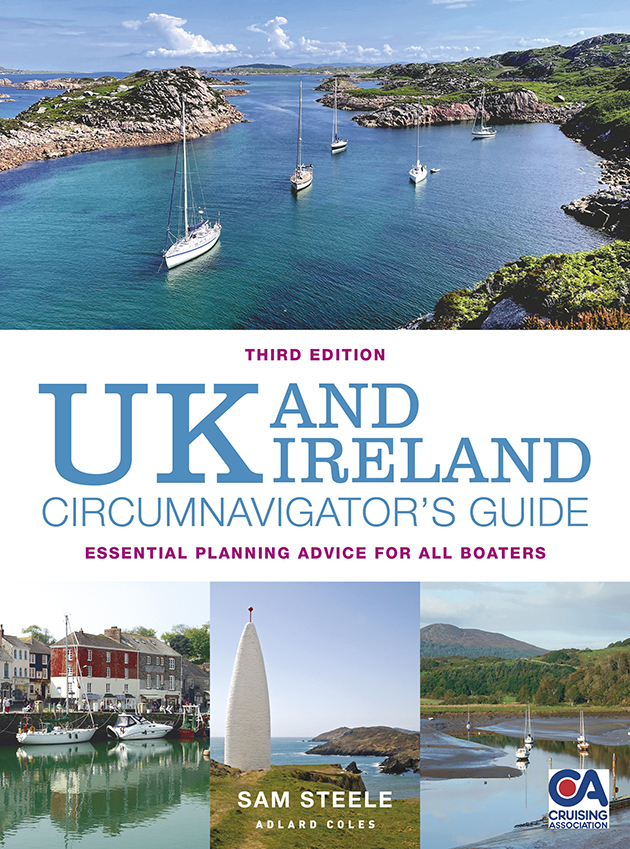 Sailing Books The UK and Ireland Circumnavigator's guide by Sam Steele