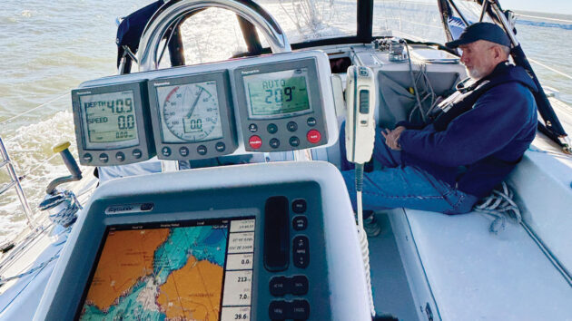 Digital gadgets on board Paul’s yacht