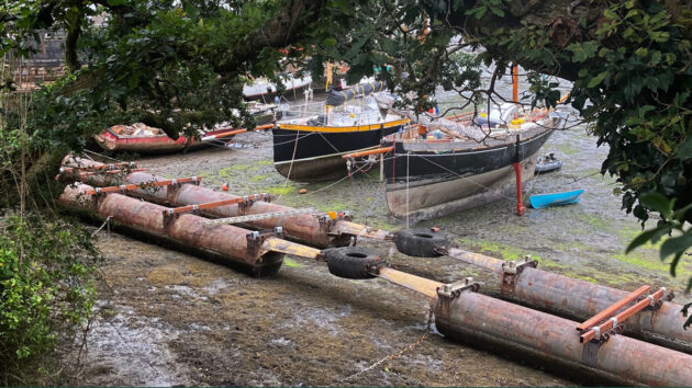Now... better access and hard work transformed Sailors Creek on the Fal. Credit: www.sailorscreekcic.org