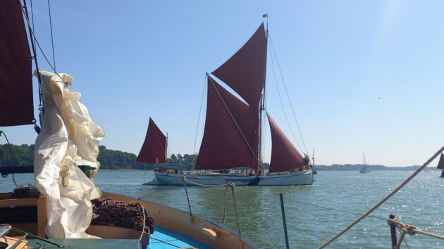 The 63rd Pin Mill barge match 2025